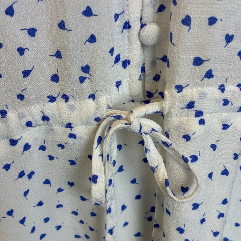 Rails 'Kiki' Dress in WHITE WISTERIA L Floral Feminine Delicate Vacation Coastal - Picture 8 of 16